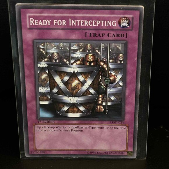 Ready for Intercepting - LOD-031 - Common - 1st Edition Legacy of Darkness Yu-Gi - Picture 1 of 1